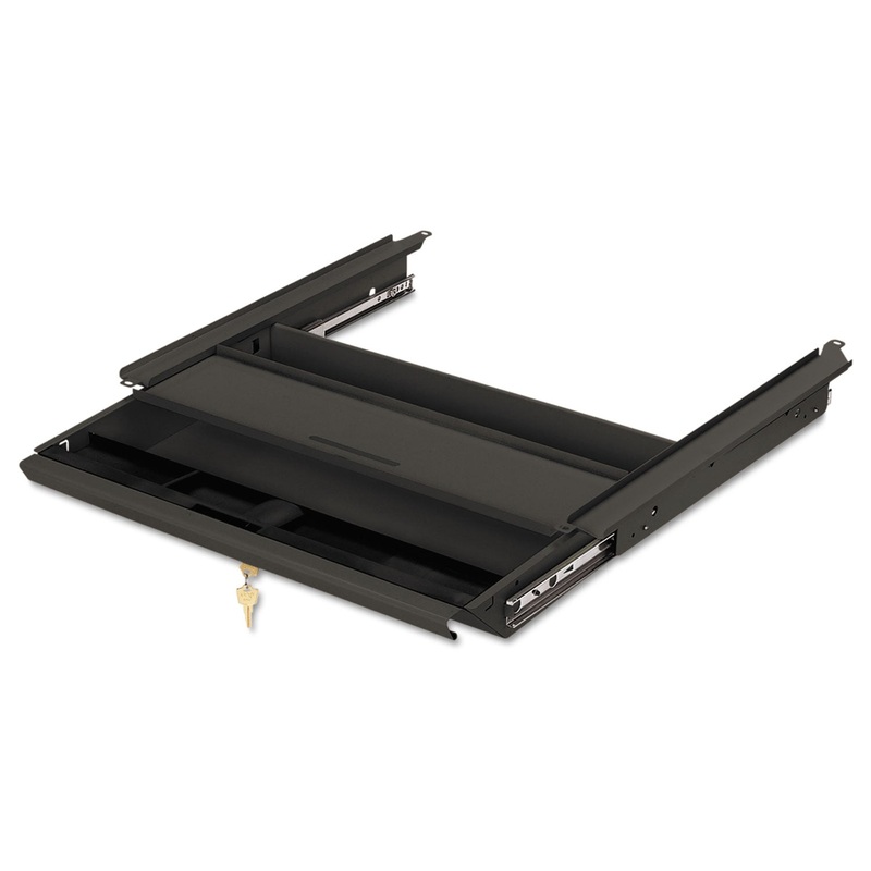 CENTER DRAWER, USE WITH 38000 SERIES, STATIONMASTER, 19W X 14.75D X 3H, CHARCOAL