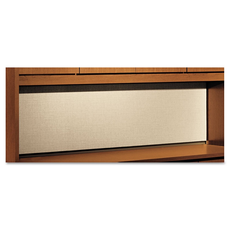 PARK AVENUE COLLECTION LAMINATE SERIES TACKBOARD, FABRIC, 68.75W X 18H, QUARTZ