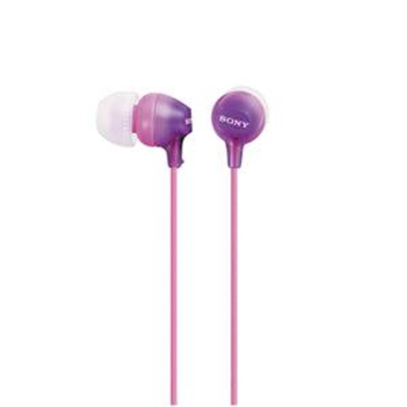 Sony MDREX15LPV In Ear Headphones Violet