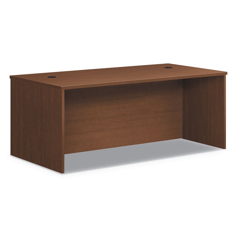 FOUNDATION RECTANGLE TOP DESK SHELL, 72W X 36D X 29H, SHAKER CHERRY