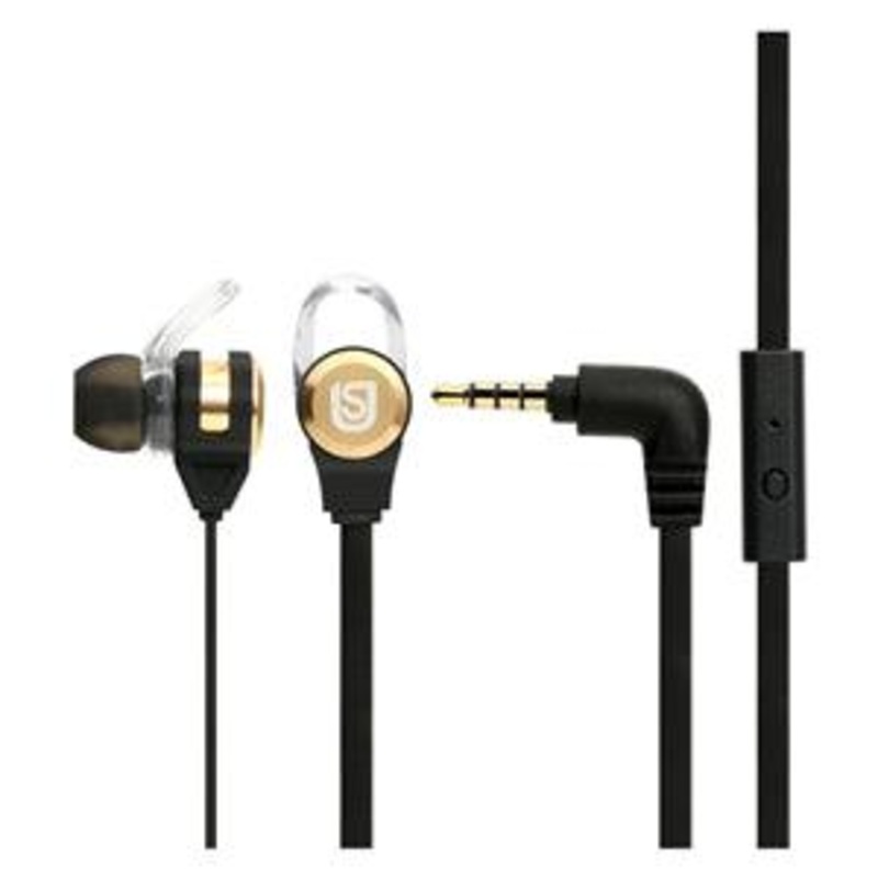 Verbatim Urban Sound In-Ear Headphone – Black/Gold
