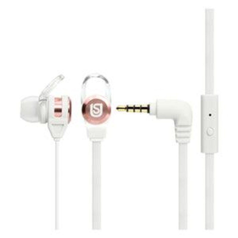 Verbatim Urban Sound In-Ear Headphone – White/Rose Gold