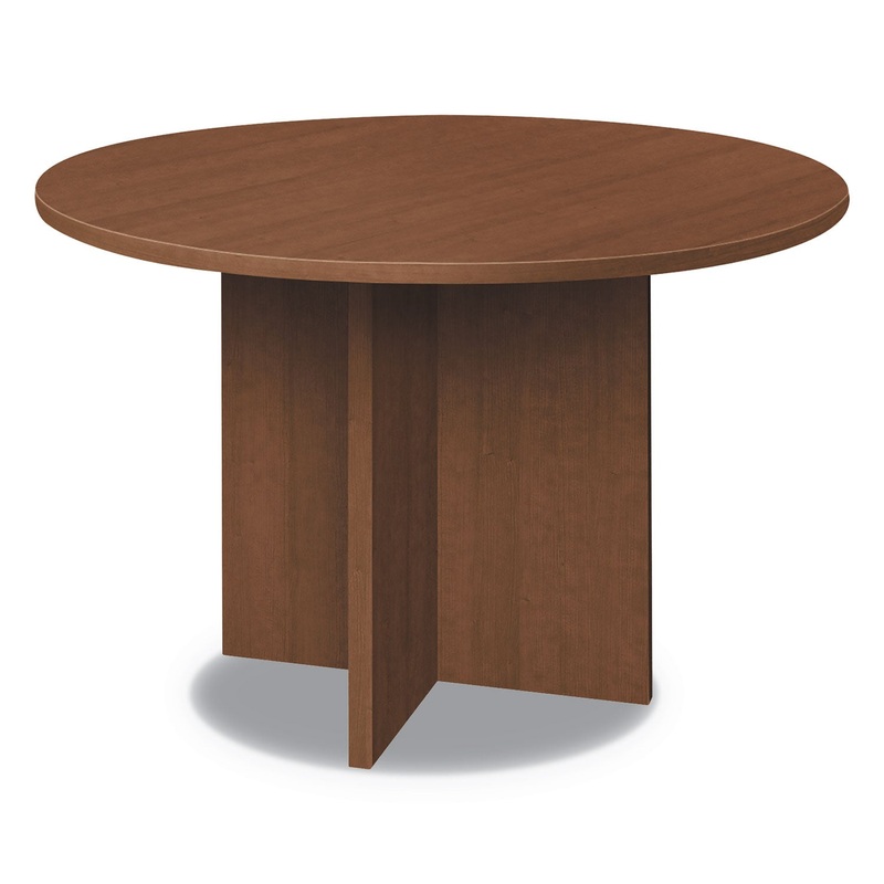 FOUNDATION ROUND CONFERENCE TABLE, 47 DIA X 29 1/2H, SHAKER CHERRY