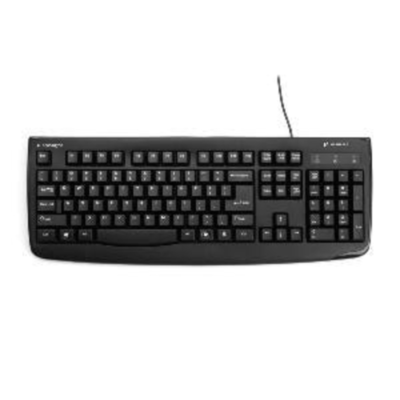 Kensington Pro Fit 64407 Washable Keyboard – Cable Connectivity – PS/2, USB Interface – 104 Key – Black