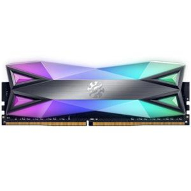 XPG Spectrix D60G 16GB 2x8GB DDR4-4133 RGB RAM Tungsten