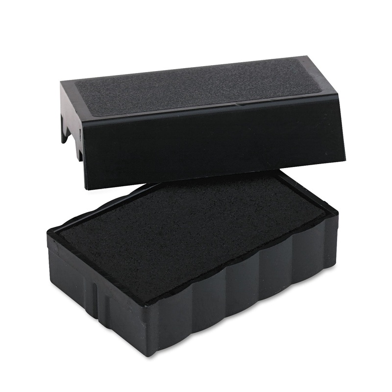 Trodat T4850 Dater Replacement Pad, 3/16 X 1, Black