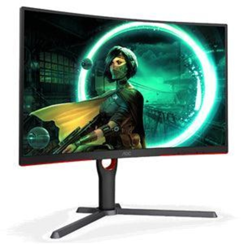 AOC CQ27G3Z 27″ Curved VA 2560×1440 0.5ms HDMI DP 240Hz Ergo Monitor