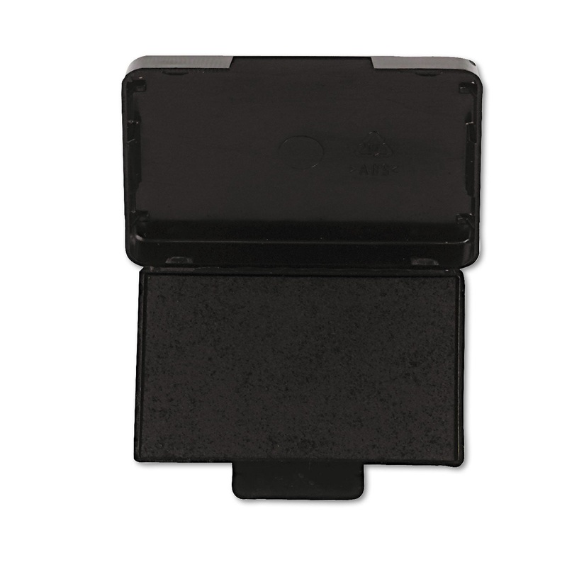 T5440 Dater Replacement Ink Pad, 1 1/8 X 2, Black