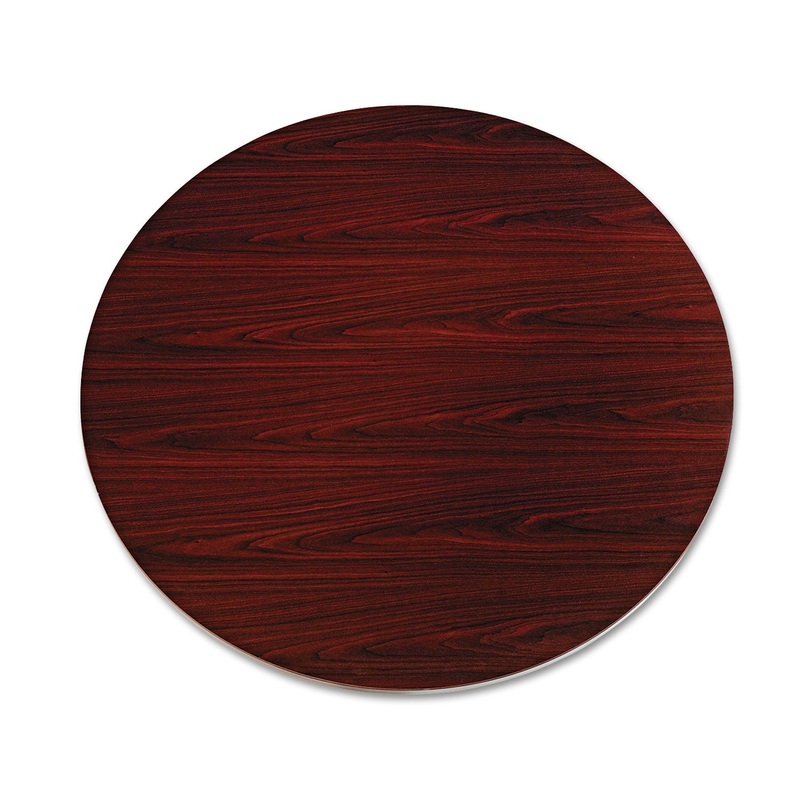 10500 Series Round Table Top, 48″ Diameter, Mahogany