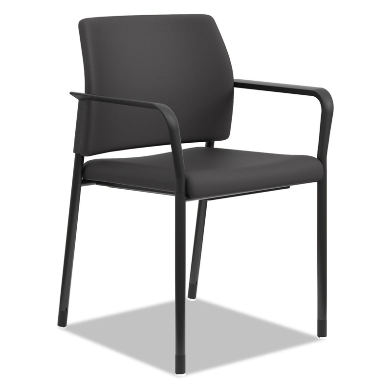 ACCOMMODATE SERIES GUEST CHAIR, 23.25″ X 21″ X 32″, BLACK SEAT/BLACK BACK, BLACK BASE, 2/CARTON