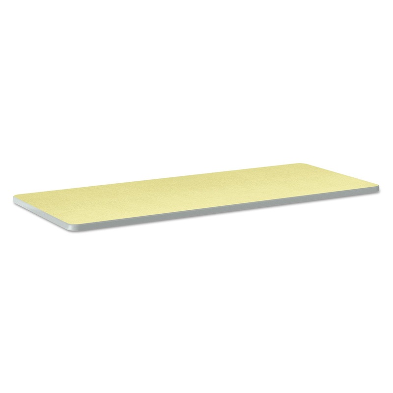 BUILD RECTANGLE SHAPE TABLE TOP, 60W X 24D, KIWI