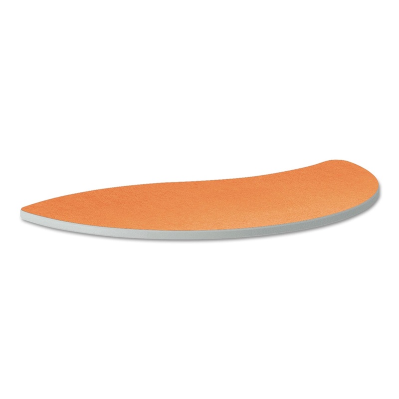 BUILD WISP SHAPE TABLE TOP, 54W X 30D, TANGERINE