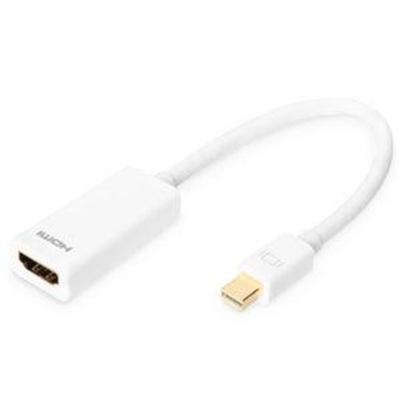 Digitus mini DisplayPort v1.1 (M) to HDMI (F) 0.15m Adapter