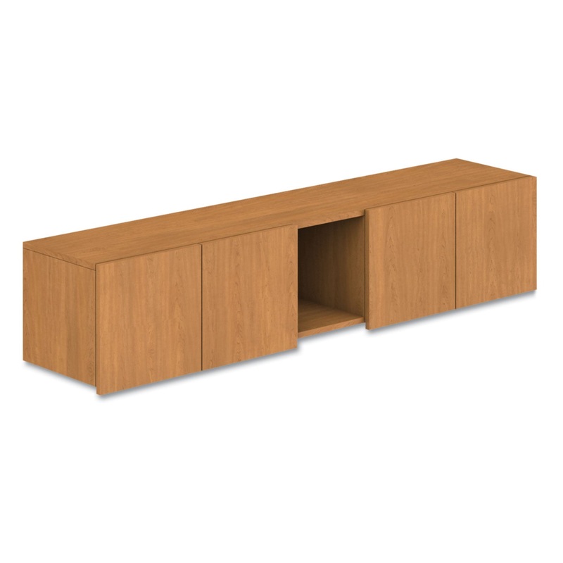 VOI OVERHEAD CABINET, FOUR DOORS/ONE CUBBY, 72W X 14.25D X 14H, HARVEST