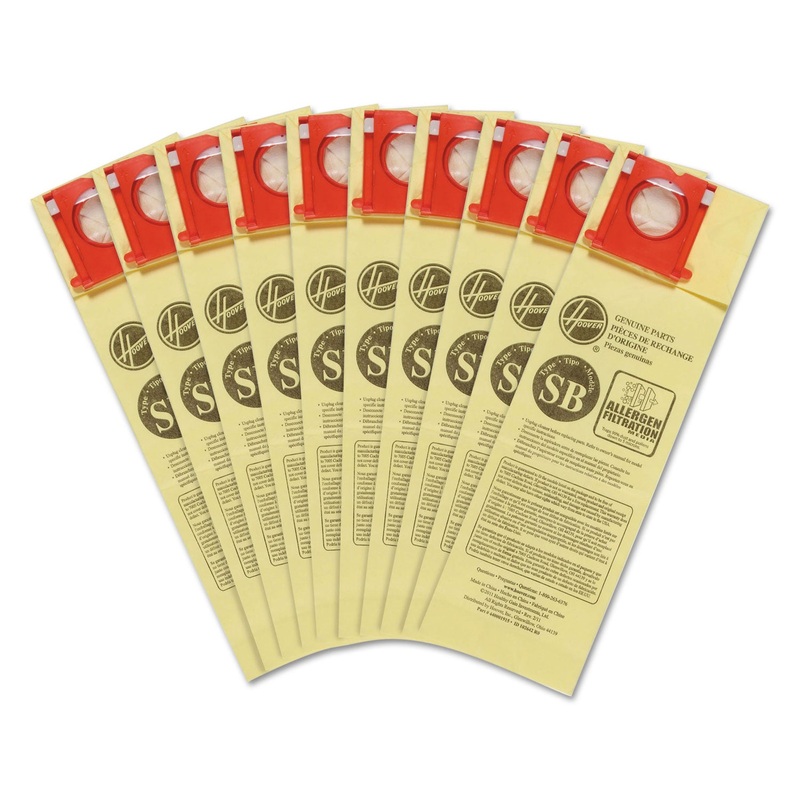 DISPOSABLE VACUUM BAGS, ALLERGEN SB, 10PK/EA