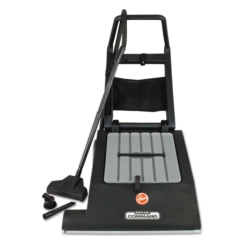 Ground Command 30″ Wide-Area Vacuum, 103 Lbs, Black