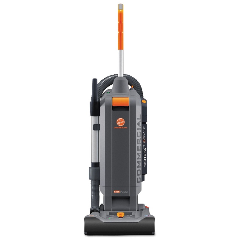 Hushtone Vacuum Cleaner With Intellibelt, 13″, Orange/gray