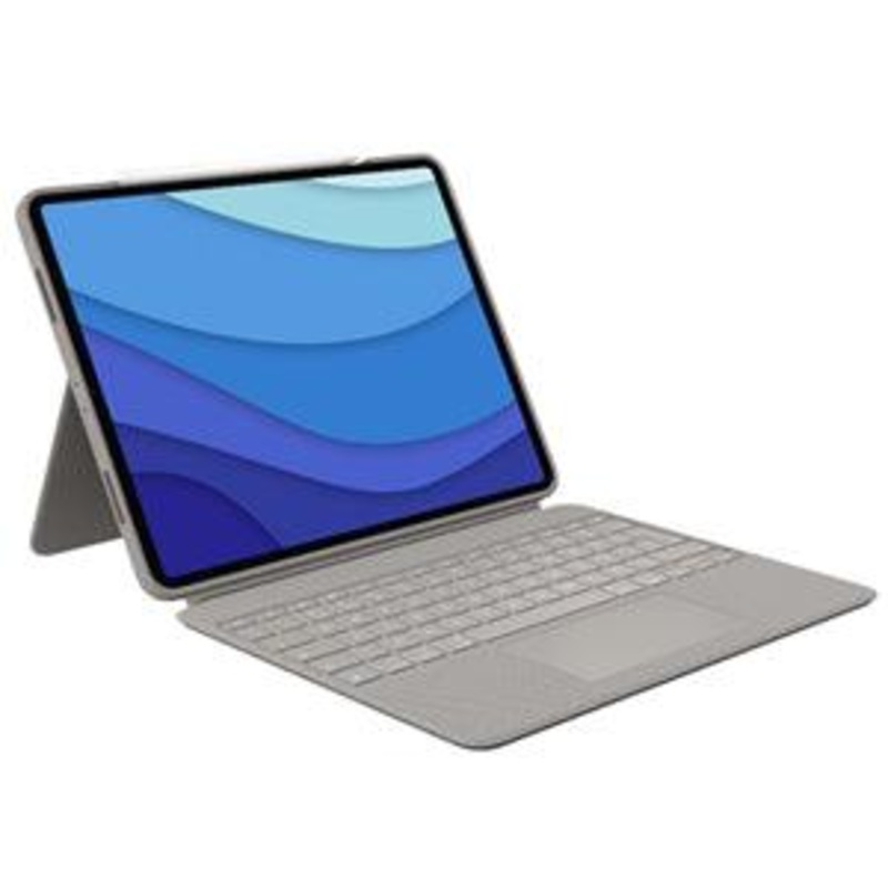 Logitech Combo Touch for iPad Pro 12.9-inch Sand (5th generation)