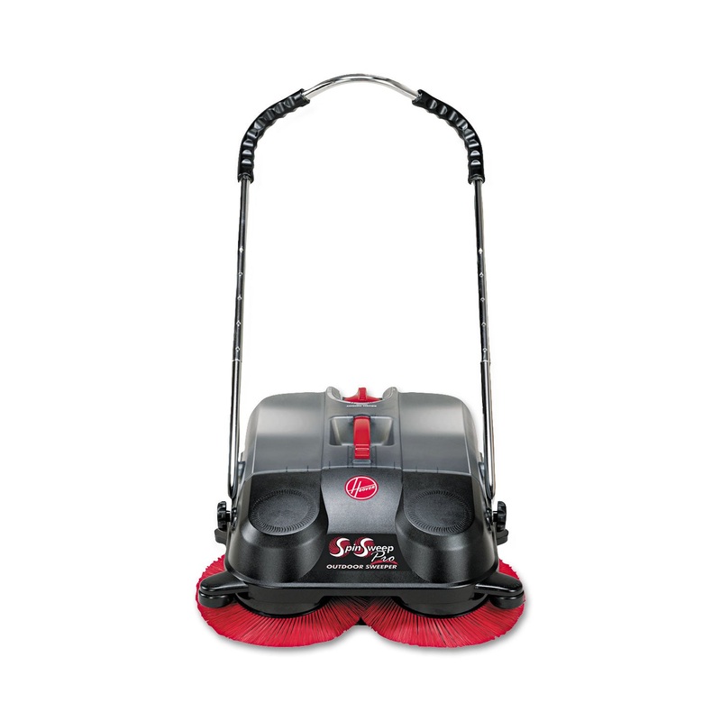Spinsweep Pro Outdoor Sweeper, Black