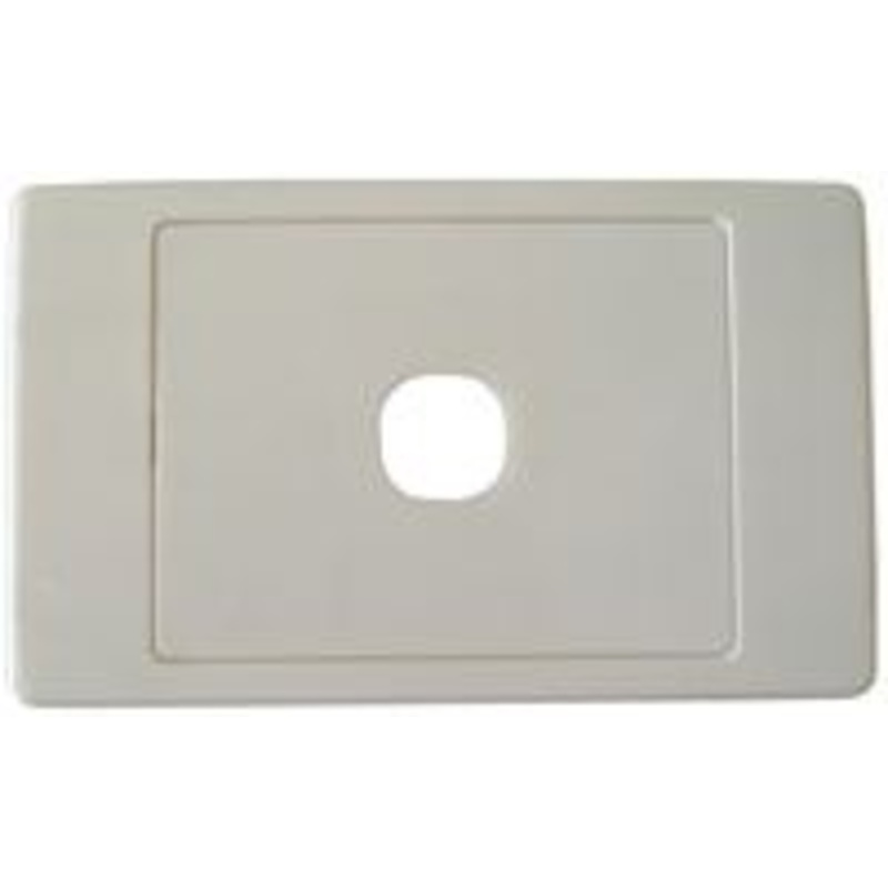 AMDEX Switch Plate ONLY. Single. Wall Face Cover Plate. (Accepts Clipsal Style Mechs)