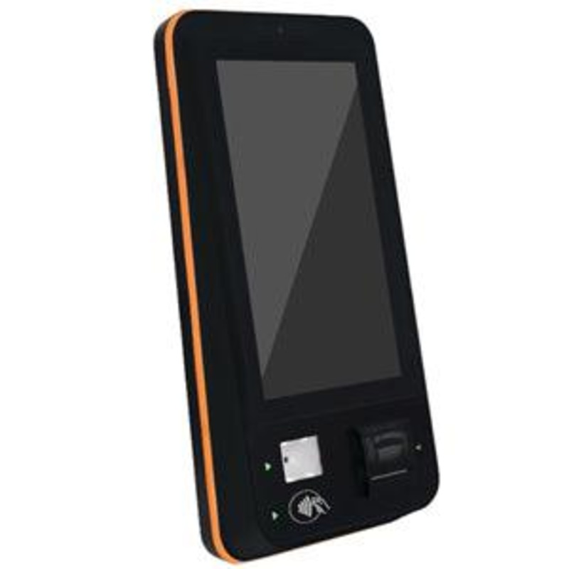 UTK-615 15.6″ P-CAP Mini Self Service Touchscreen Kiosk w/ 80mm Print