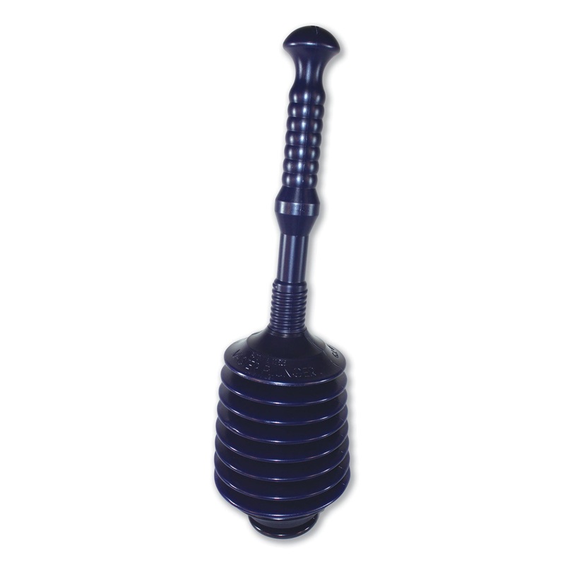 DELUXE PROFESSIONAL PLUNGER, 11.2″ POLYETHYLENE HANDLE, 6″ DIA