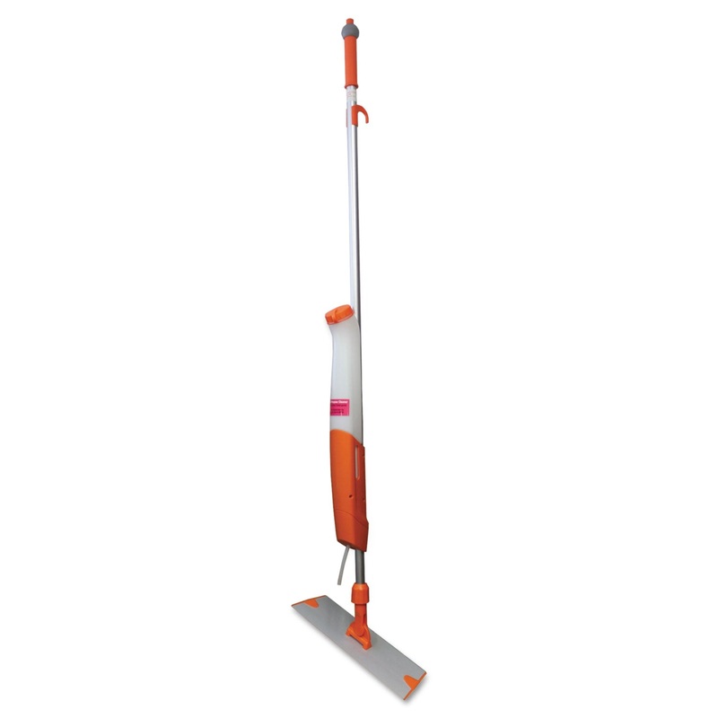 Microfiber Bucketless Mop System Handle, 32oz, 18″ Wide Head, 54″ Handle