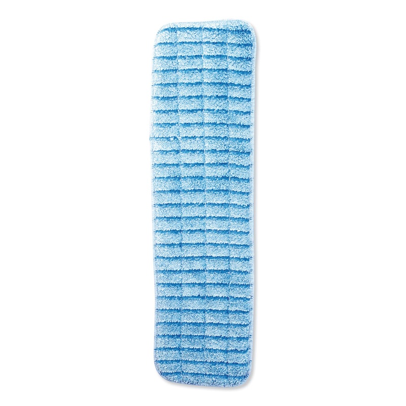 MICROFIBER WET MOPS, 18 X 5, BLUE