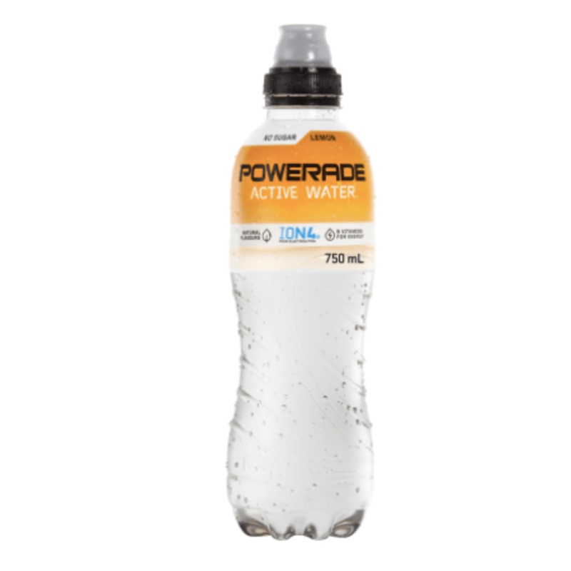 Powerade Lemon Active Water 750ml