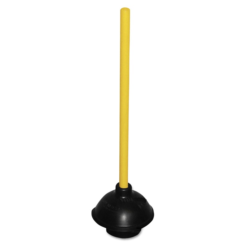 Toilet/drain Plunger, 20″ Wood Handle, 6″ Dia