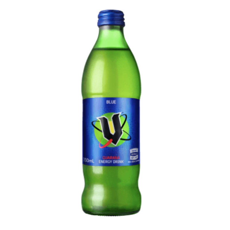 V Blue Guarana Energy Drink 350ml