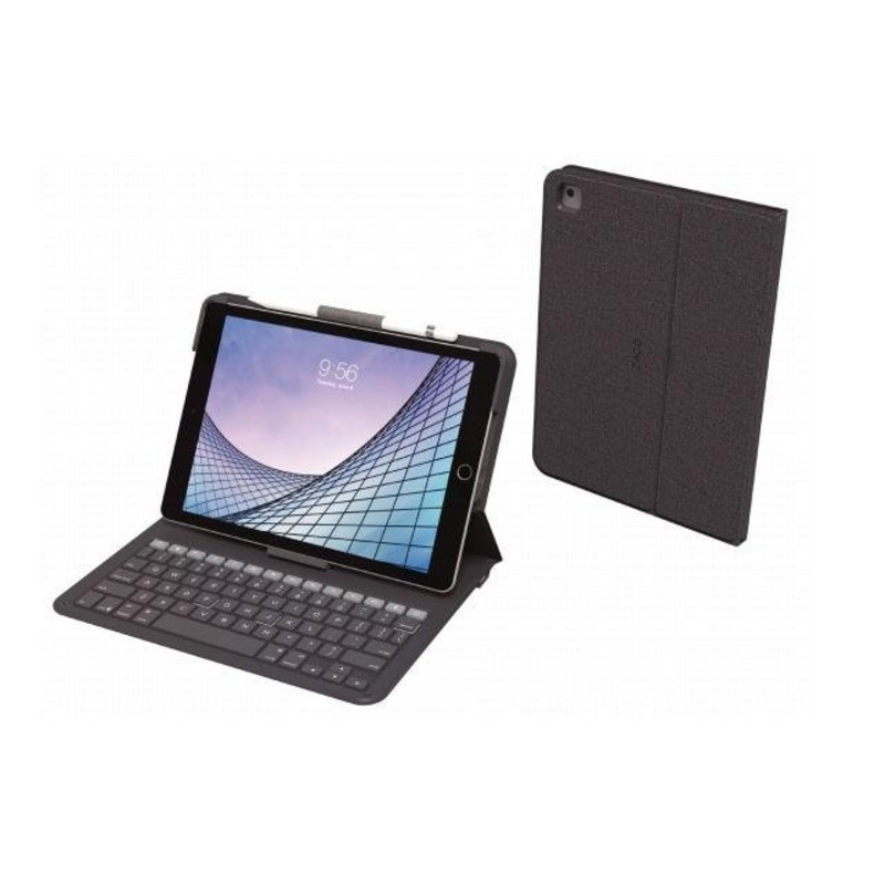 ZAGG-KB-MSGR Folio 2-Apple-iPad 10.2/10.5-FG-Charcoal-UK