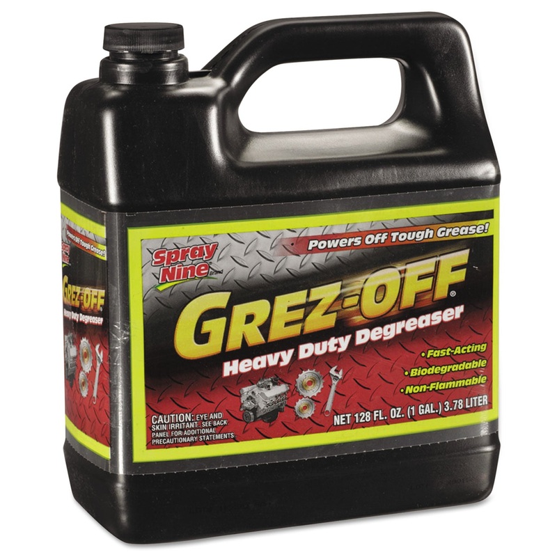 Grez-Off Heavy-Duty Degreaser, 1gal Bottle, 4/carton