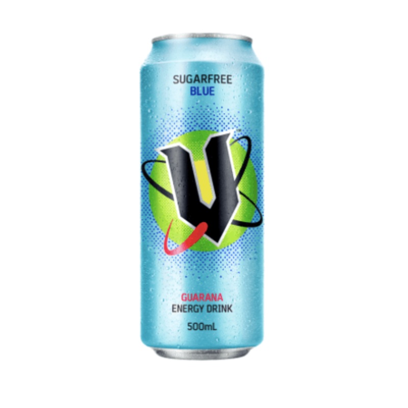 V Sugarfree Blue Guarana Energy Drink 500ml