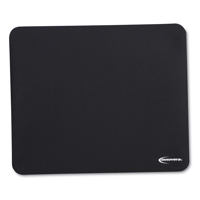 LATEX-FREE MOUSE PAD, BLACK