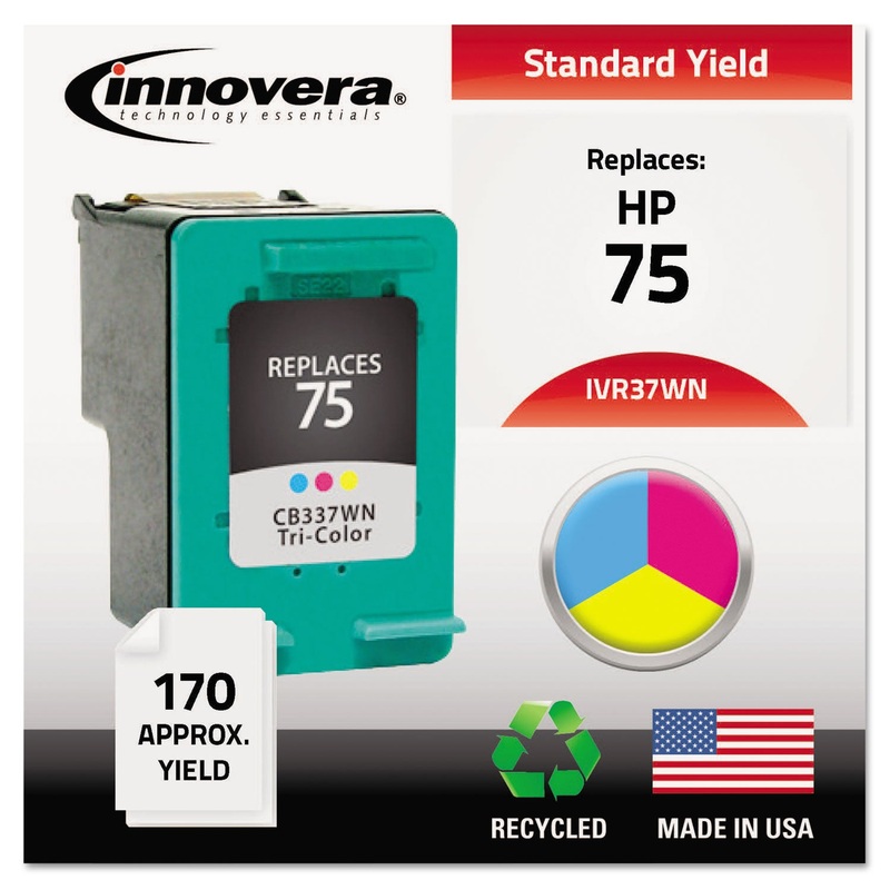 REMANUFACTURED CB337WN (75) INK, 170 PAGE-YIELD, TRI-COLOR
