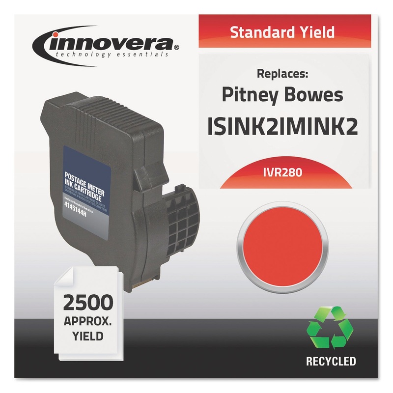 REMANUFACTURED ISINK2IMINK2 (IM-280) INK, 2500 PAGE-YIELD, RED