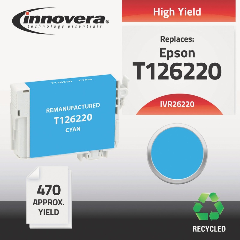 REMANUFACTURED T126220 (126) INK, 470 PAGE-YIELD, CYAN