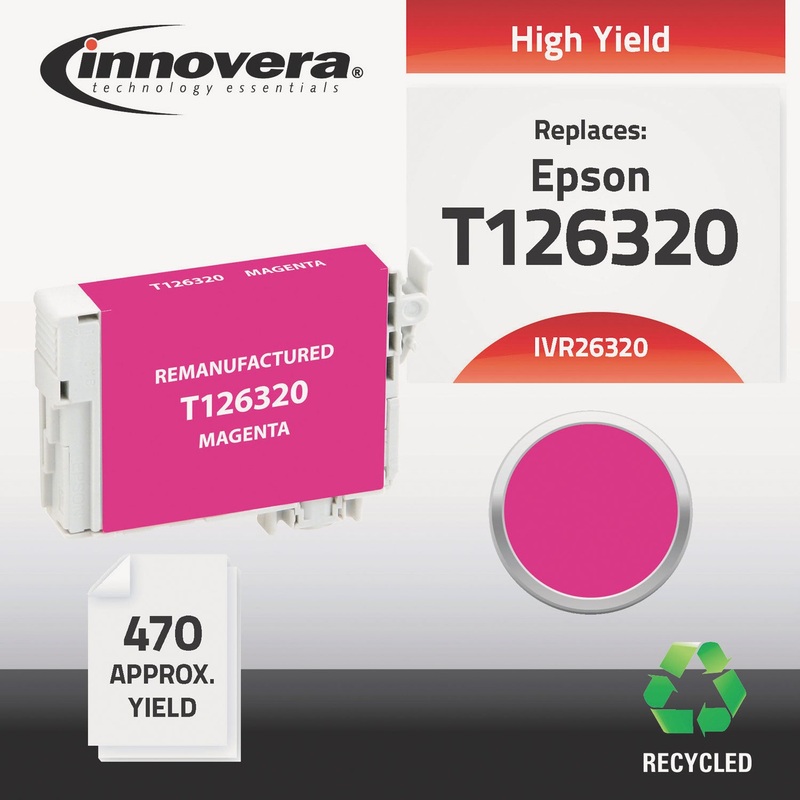 REMANUFACTURED T126320 (126) INK, 470 PAGE-YIELD, MAGENTA