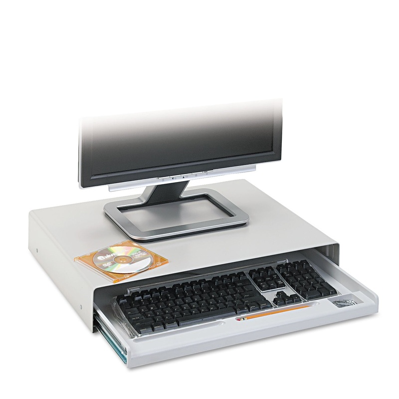 STANDARD DESKTOP KEYBOARD DRAWER, 20.63W X 10D, LIGHT GRAY