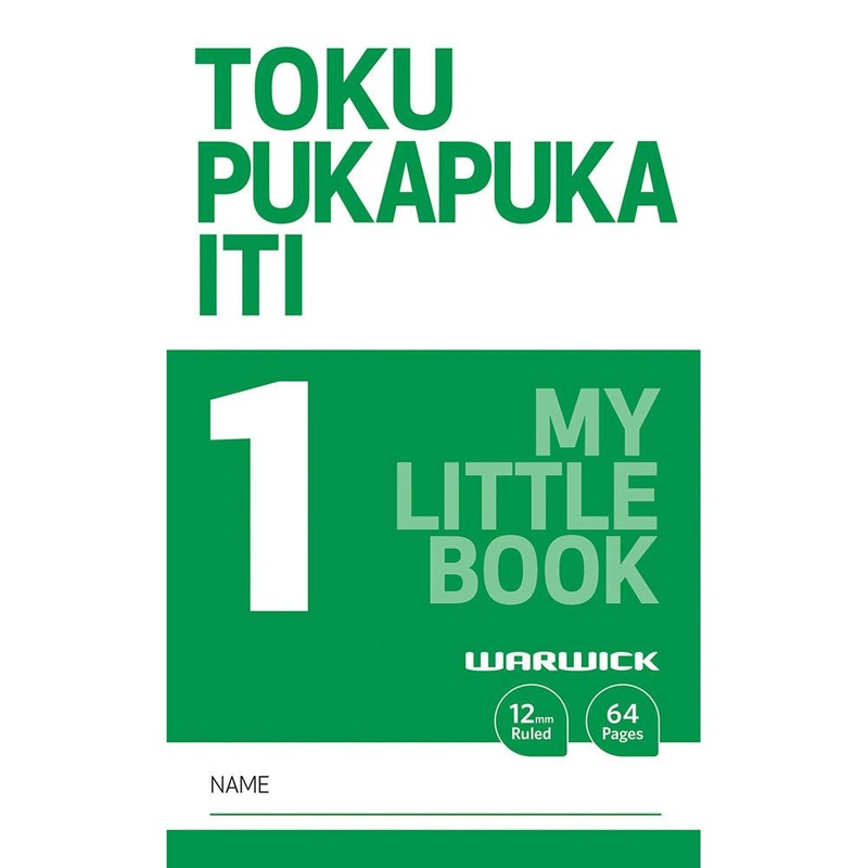 Warwick My Little Book 12mm Ruled 64 Page