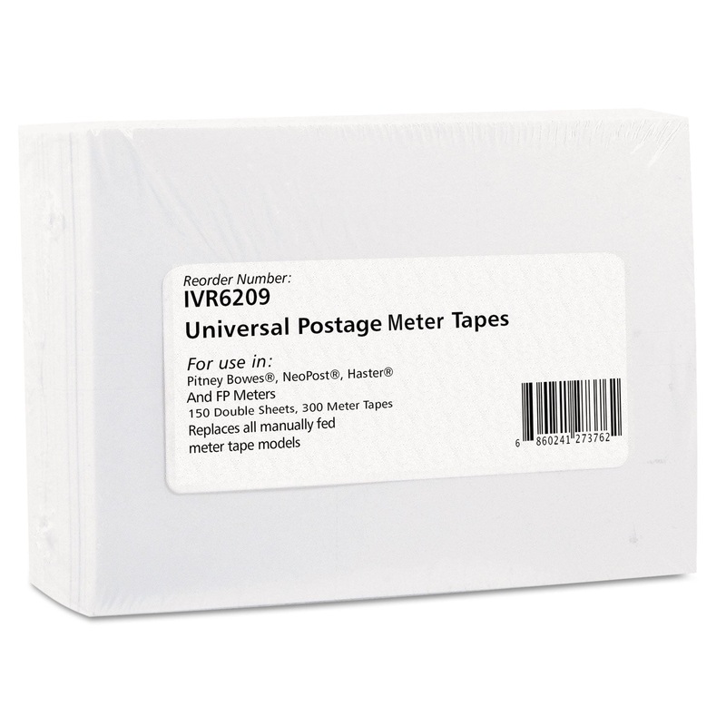 POSTAGE LABELS, 3.5 X 5.25, WHITE, 2/SHEET, 150 SHEETS/BOX