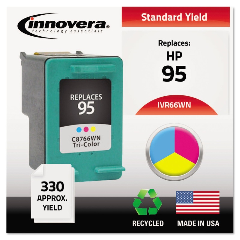 REMANUFACTURED C8766WN (95) INK, 330 PAGE-YIELD, TRI-COLOR