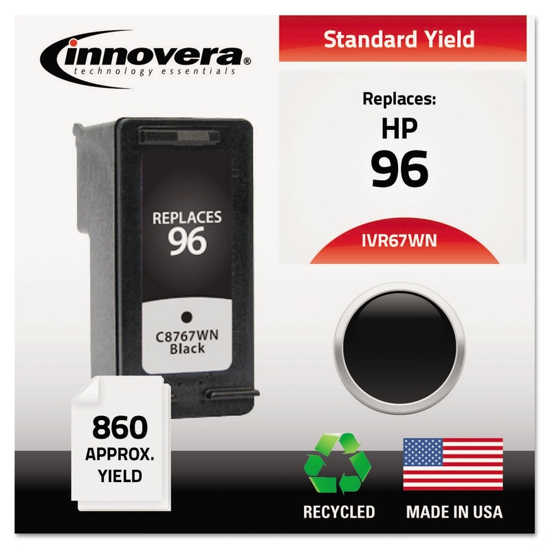 REMANUFACTURED C8767WN (96) INK, 860 PAGE-YIELD, BLACK