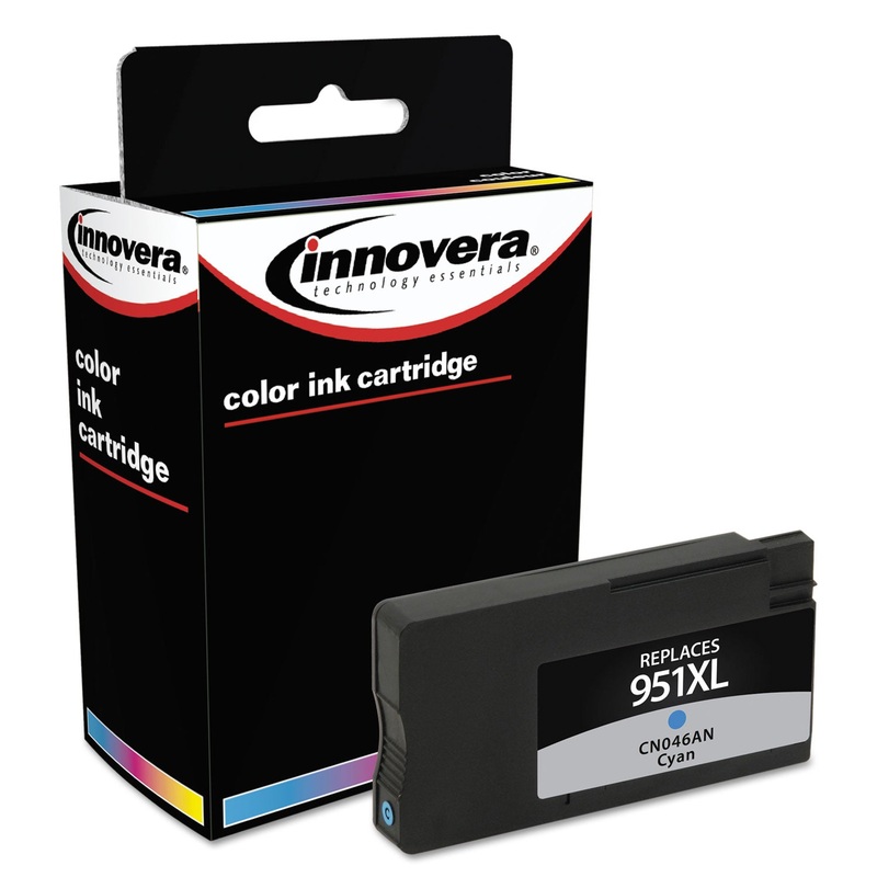 REMANUFACTURED CN046AN (951XL) HIGH-YIELD INK, 1500 PAGE-YIELD, CYAN