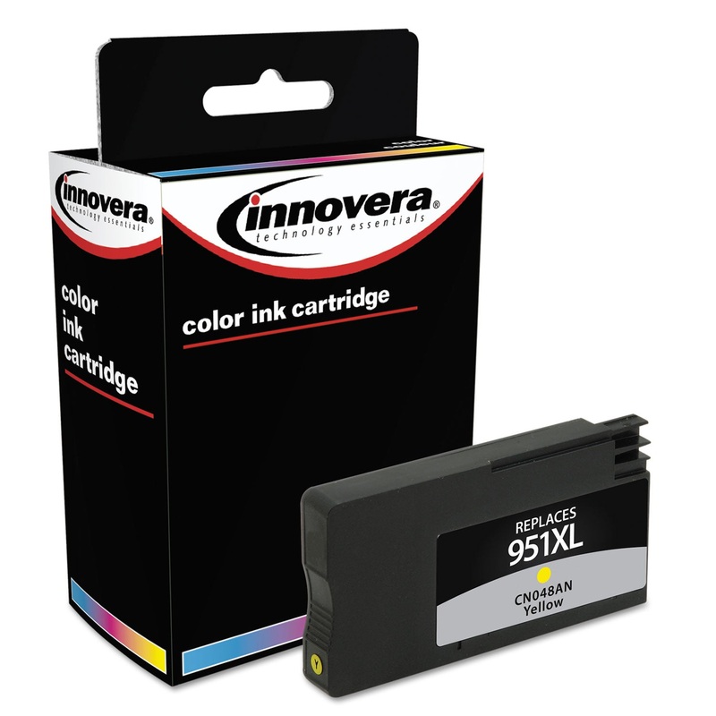 REMANUFACTURED CN048AN (951XL) HIGH-YIELD INK, 1500 PAGE-YIELD, YELLOW