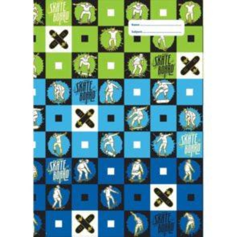 Spencil Skate Paint Book Cover Scrapbook Pack 3 Assorted