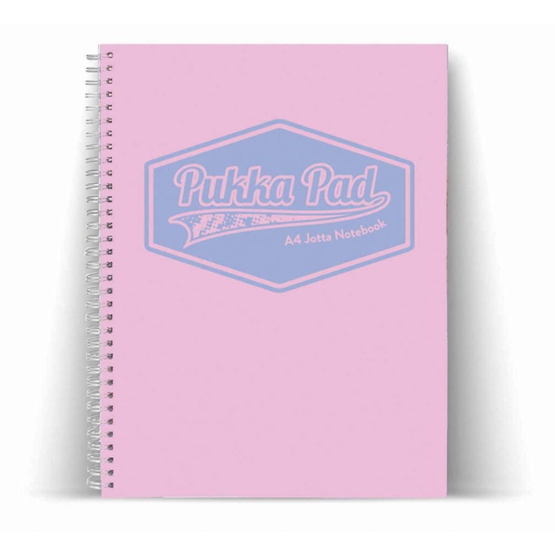 Pukka Notebook Pastel Jotta A4 Pink