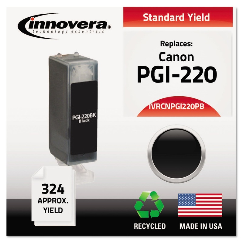 REMANUFACTURED 2945B001 (PGI-220) INK, 324 PAGE-YIELD, BLACK
