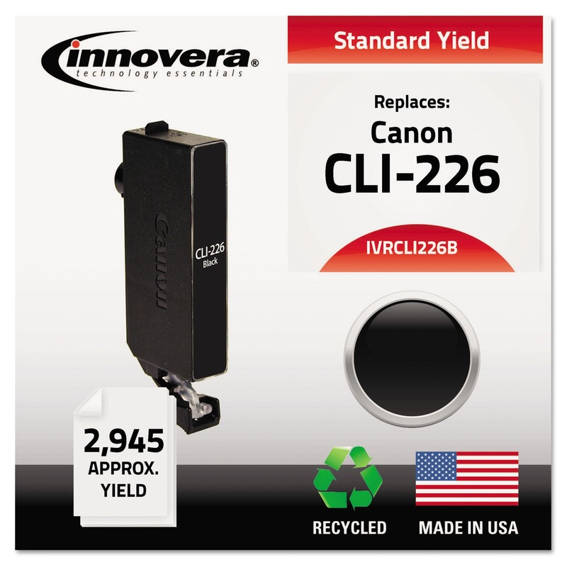 REMANUFACTURED 4546B001AA (CLI-226) INK, 2945 PAGE-YIELD, BLACK